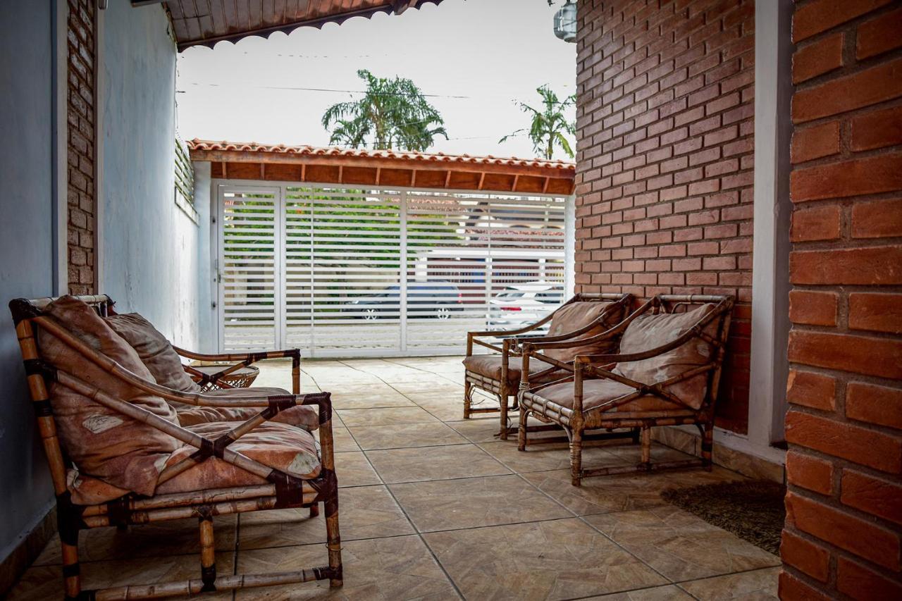 Otima Casa Com Wi-Fi A 350M Da Praia De Peruibe Sp Экстерьер фото